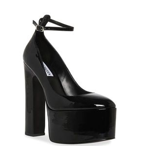 Skyrise Black Patent Heels - never worn!